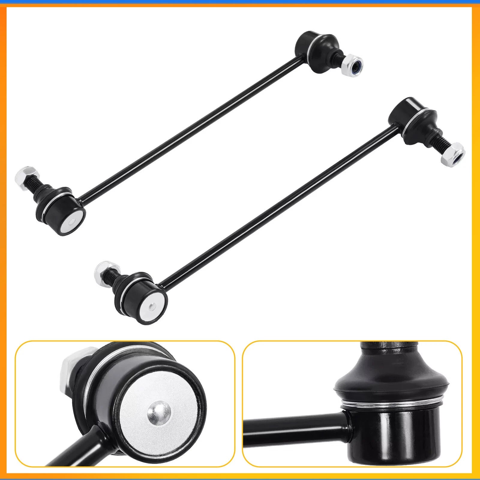 2Pcs Front Stabilizer Sway Bar End Links for Chevy Equinox/GMC Terrain (2008–2017)