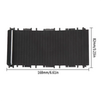 Center Console Tray Roller Blind Cover for 1998-2005 BMW E46 328i 330 M3
