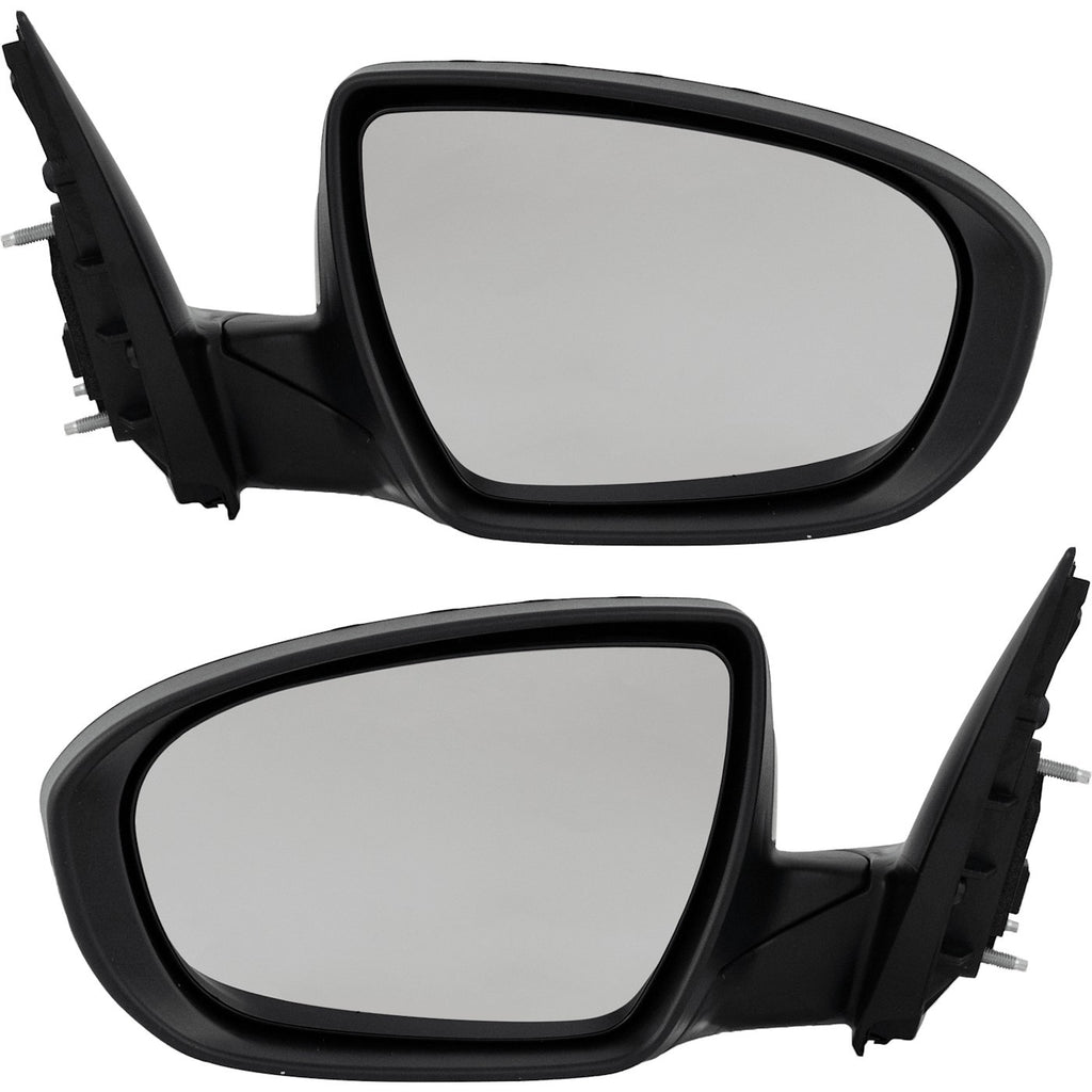 Set of 2 Driver Side Mirrors for Kia Optima (2011–2013)