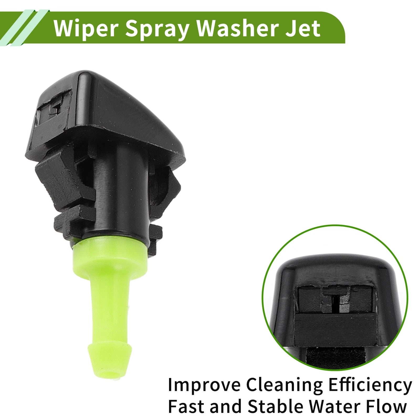 Windshield Washer Nozzle Set for Dodge (No. 5116079AA)