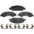 Set of 4 Brake Pads for Chevrolet Silverado 1500 (2014–2018)