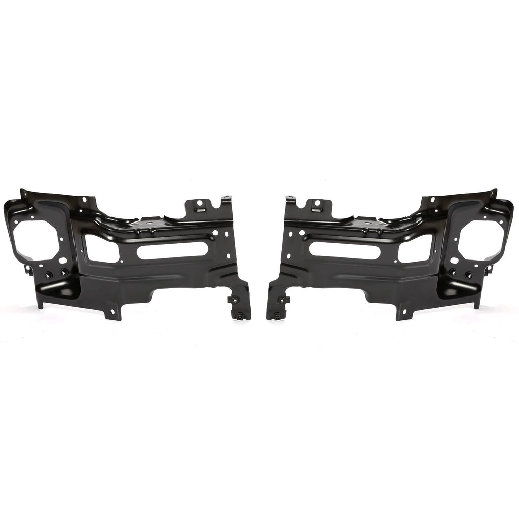 Set of 2 Bumper Face Bar Brackets for Chevrolet Silverado 2500 HD (2015–2019)