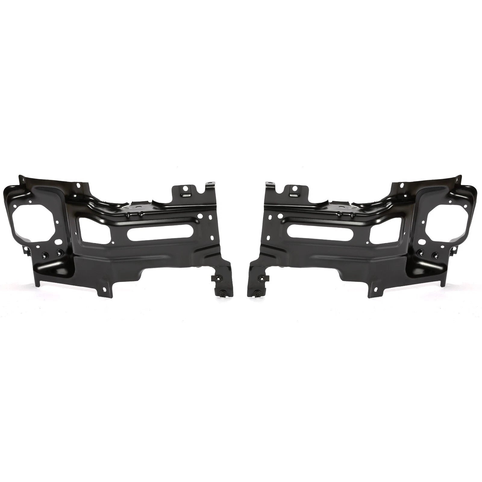 Set of 2 Bumper Face Bar Brackets for Chevrolet Silverado 2500 HD (2015–2019)