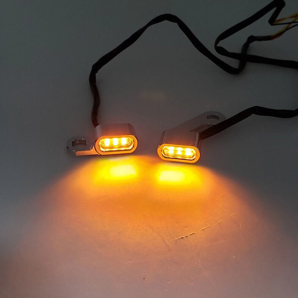LED Turn Signal Indicator Amber Light Blinker for Mini