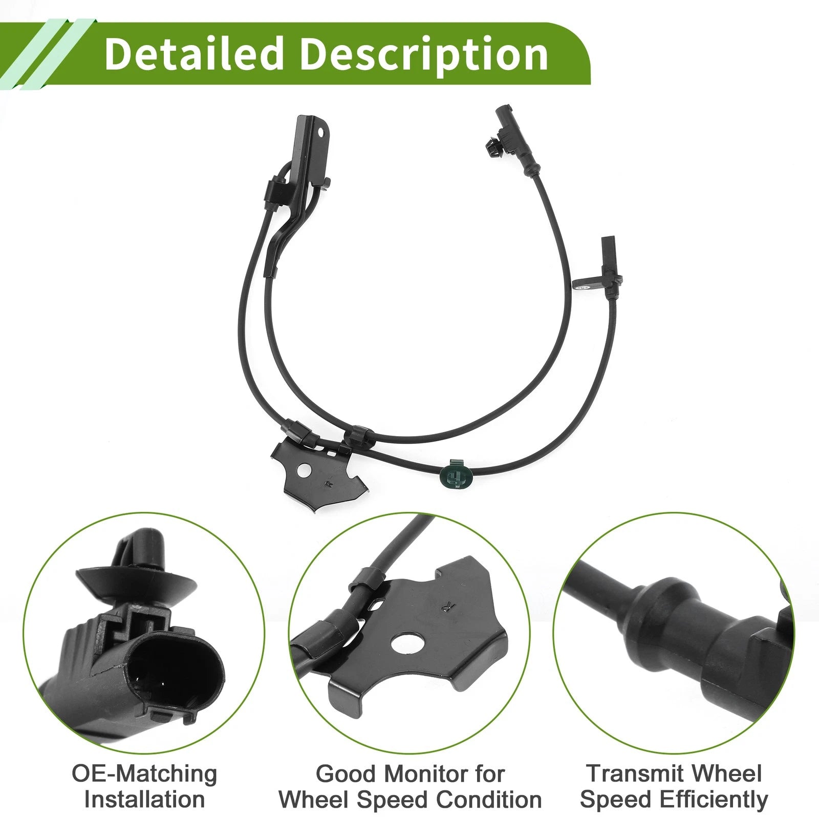 ABS Wheel Speed Sensor No. 8954212090 for Toyota Auris (2007–2012)