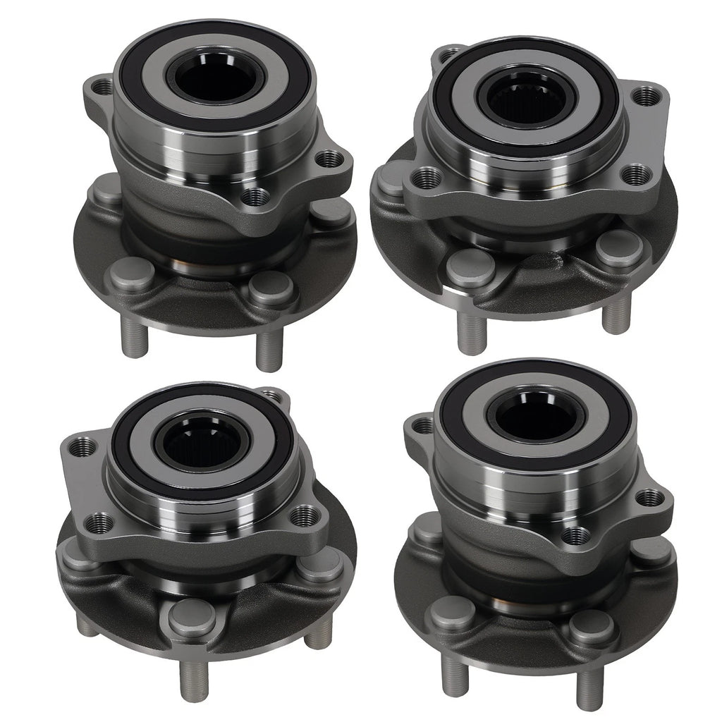 2 Pair Wheel Hub Bearing Assembly for Subaru Impreza Forester XV Crosstrek (2014–2021)