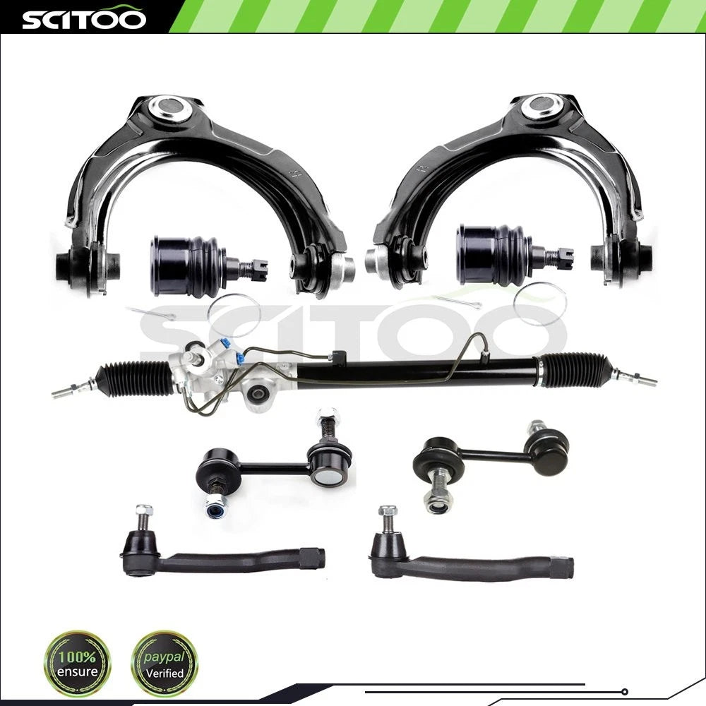 9Pcs Steering Rack and Pinion 26-2746 for Honda Accord (2008–2012)