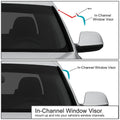 Smoke Tint Window Visor for Dodge Dakota (1997–2004)