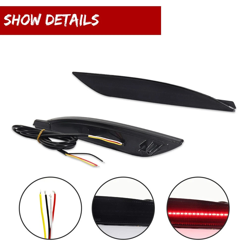 LED Rear Bumper Reflector for Hyundai Sonata (2011–2014)