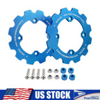 Dual Sprocket Cover Chain Guards for Yamaha Raptor 700 YFM700R (2006–2026)
