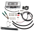 Chrome Reefer Oil Cooler for Harley Touring/Softail (2017–2023)