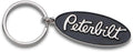 Key Chain for Peterbilt Motors Trucks (Black Epoxy)