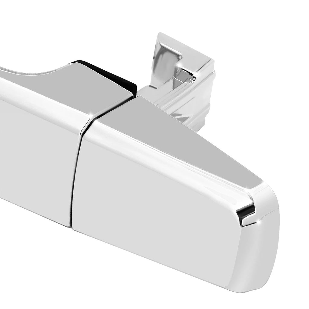 Set of 2 Outer Door Pull Handles for Chevy Aveo Pontiac G3 (2007–2017) Chrome