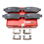 TRW Pro Rear Metallic Slotted Brake Pads for Chevy GMC Saab Oldsmobile Cadillac