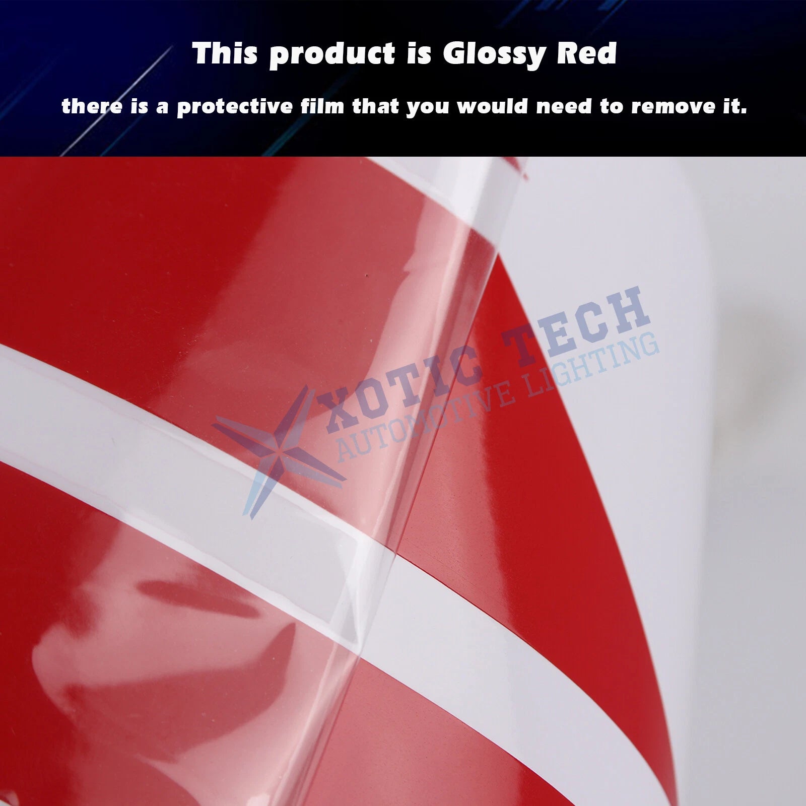 2Pc Glossy Red Side Body Fender Sticker for Dodge Challenger Charger (2000-2024)