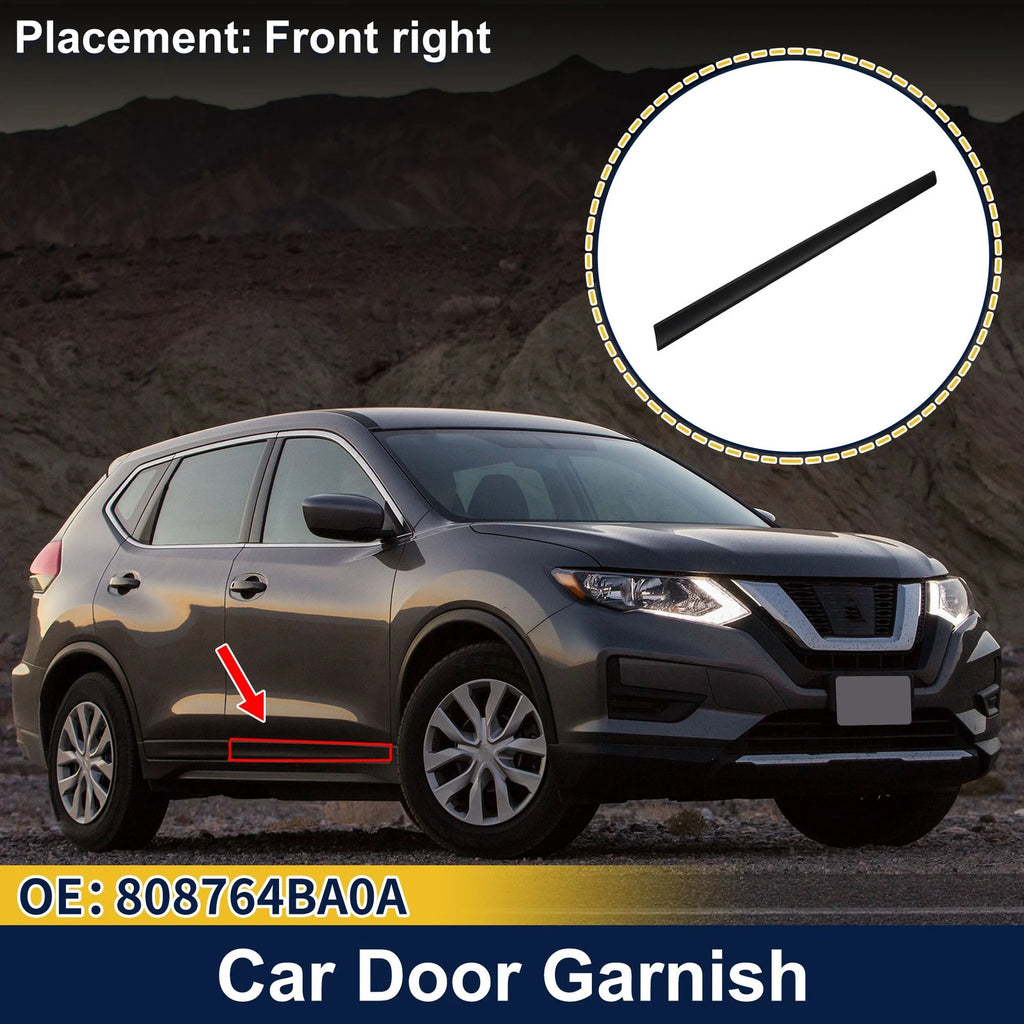 Door Side Lower Trim Front Right No. 808764BA0A for Nissan Rogue (2014–2020)