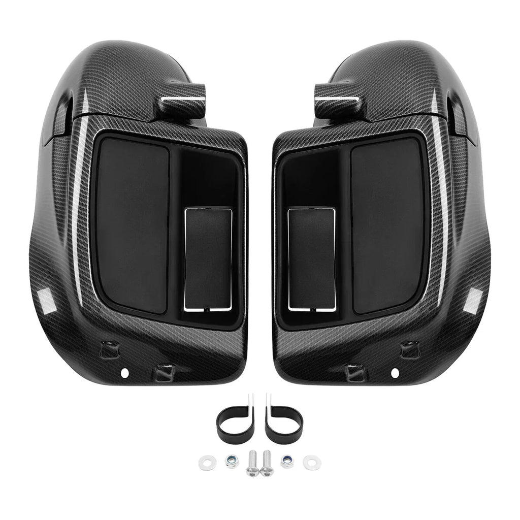 Carbon Fiber Lower Vented Fairing Glove Box for Harley Electra Glide (2014-2024)