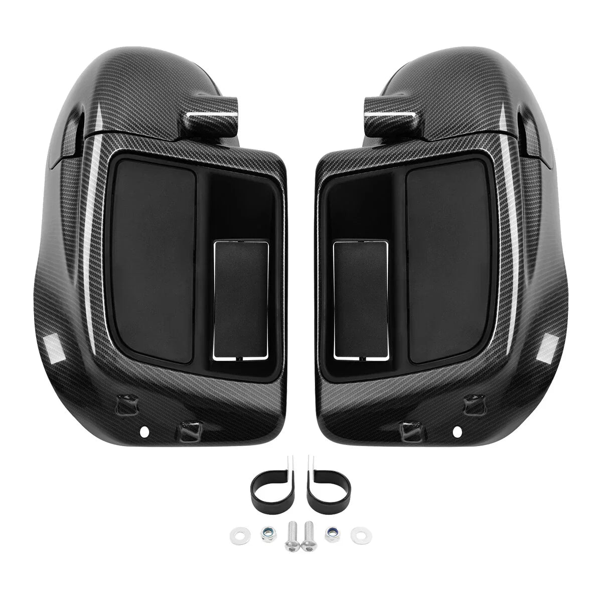 Carbon Fiber Lower Vented Fairing Glove Box for Harley Electra Glide (2014-2024)