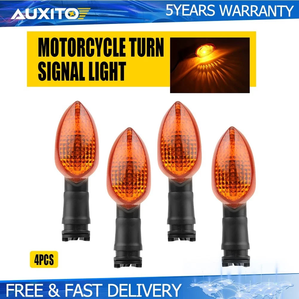 4X Turn Signal Light Indicator for Yamaha TDM900 FZ16 YBR 125/250 YZF R3/R15