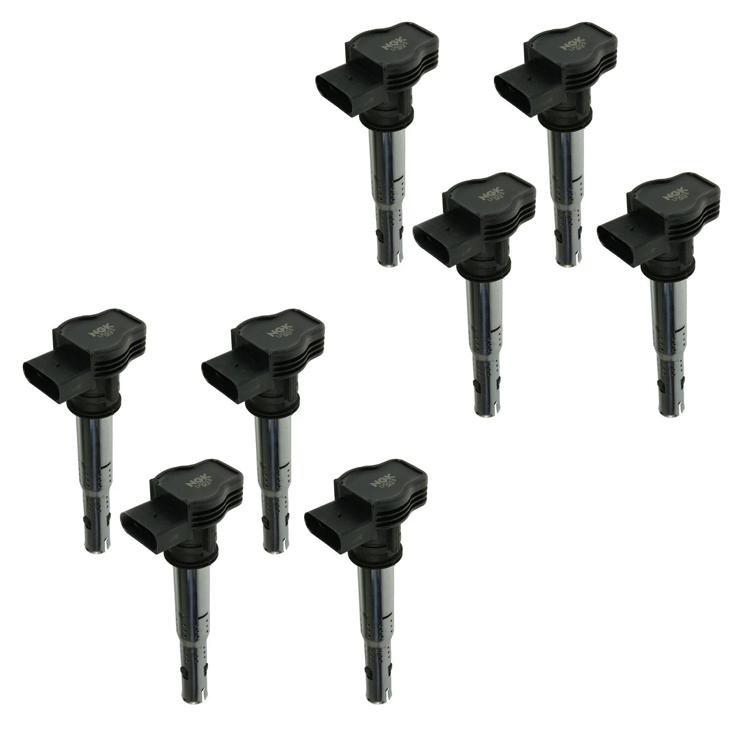 2X NGK Ignition Coil (Pencil Type) 49173 for Audi A4 A5 L4