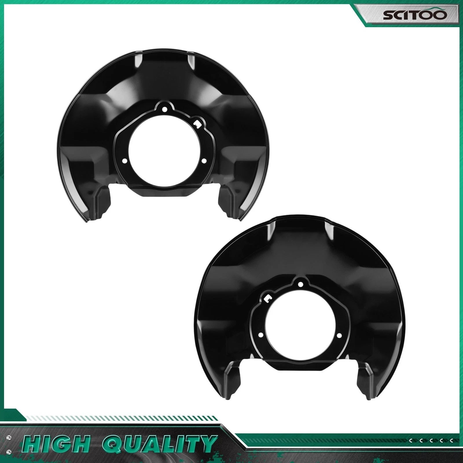 2Pcs Brake Dust Shield for Honda Accord (2008–2012)