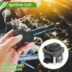 Ignition Coil Pack No. 6N0905104 for Volkswagen Jetta (1995–1999)