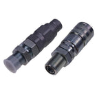 Flat Face Coupler Kit for CAT 216 236 242B Loaders (1938334 1938335)