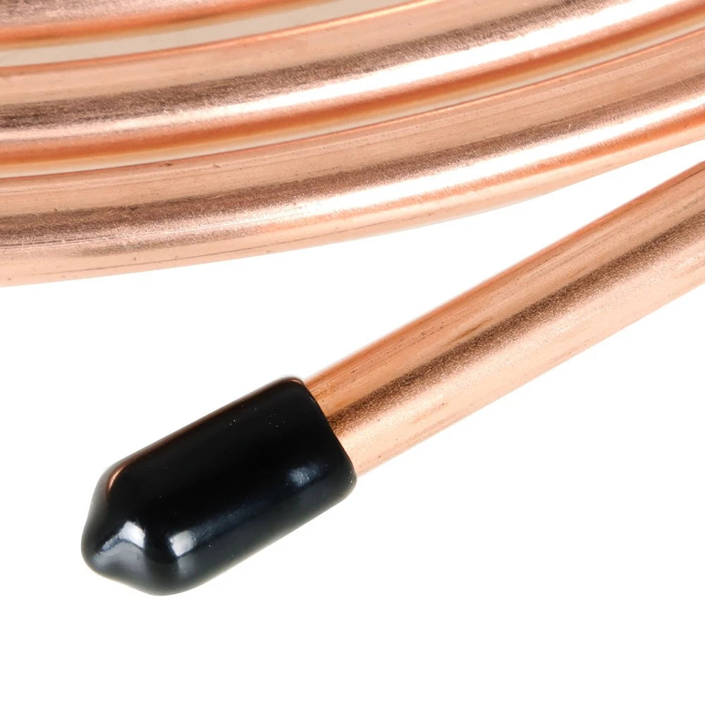 Copper Coated Brake Line Tubing Kit for Universal Vehicles (25 ft)