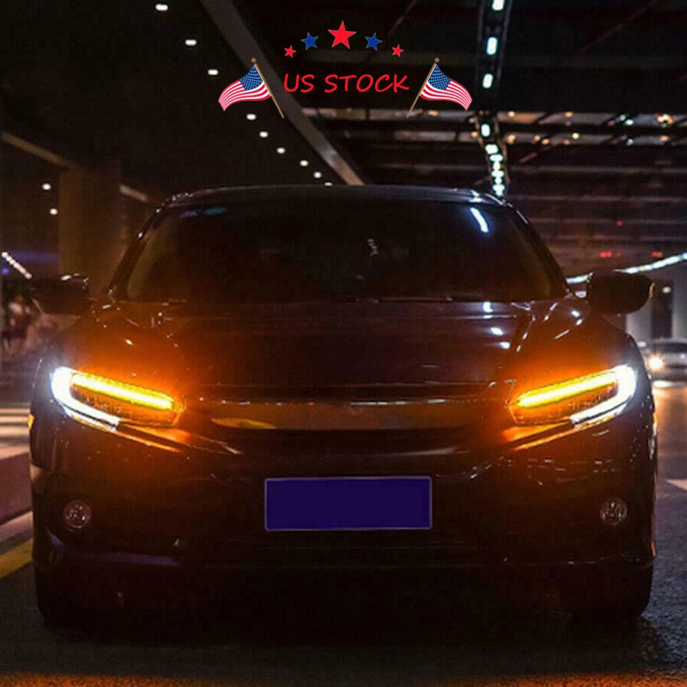 Sequential Turn Signal LED Headlight for Honda Civic (2016-2019)