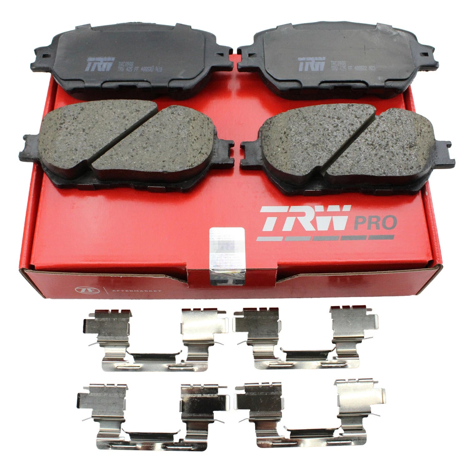 TRW Pro Front Ceramic Brake Pads with Clips for Lexus GS300 IS250 (1998–2019)