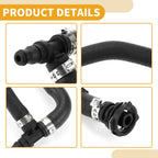 Radiator Coolant Hose for Mercedes Benz E-Class E200 (2012–2016) No.A2125013925