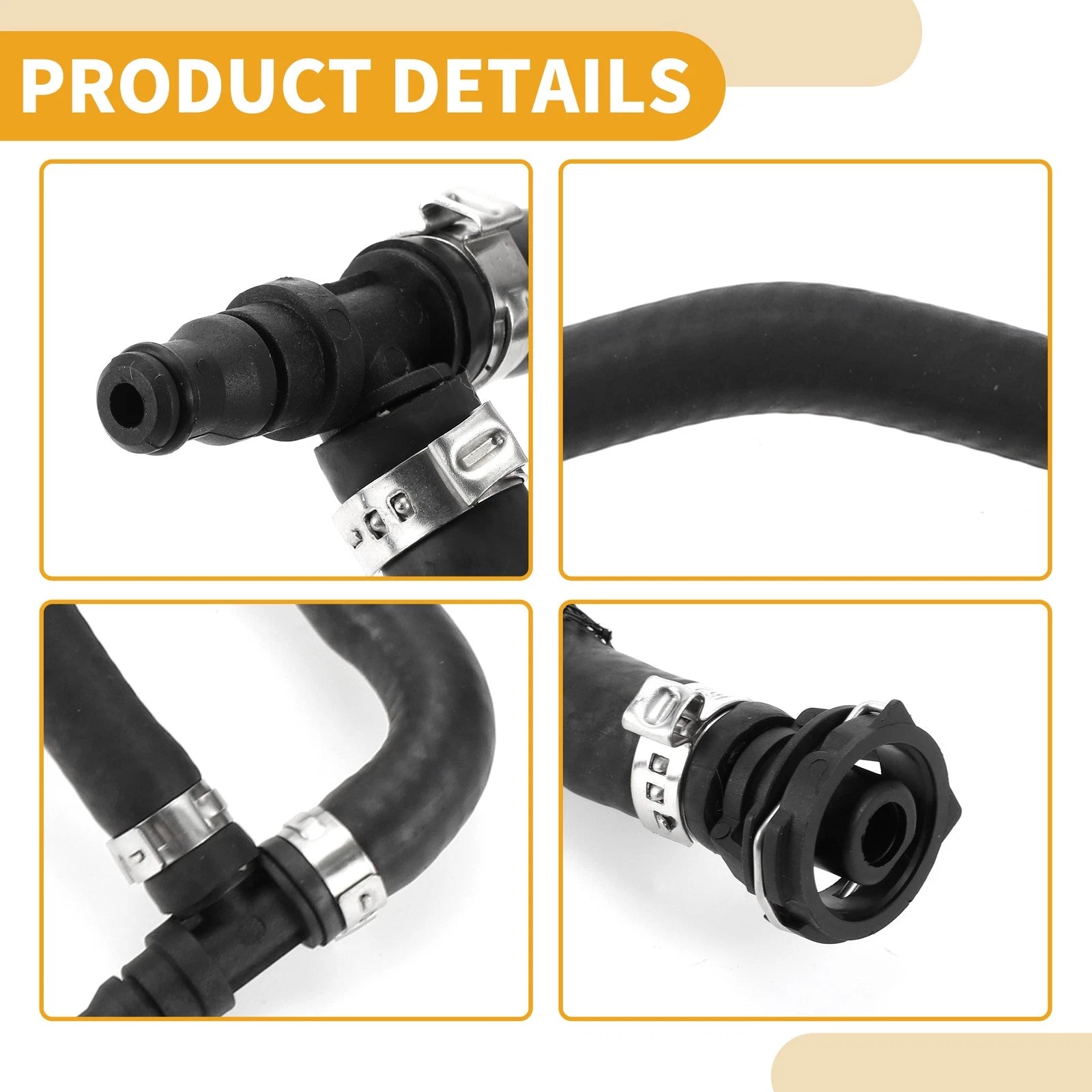 Radiator Coolant Hose for Mercedes Benz E-Class E200 (2012–2016) No.A2125013925