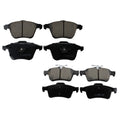 Akebono Euro Ceramic Brake Pads Kit for Mazda 9-3, Saab 9-3, Volvo S40 V50 (2003–2011)