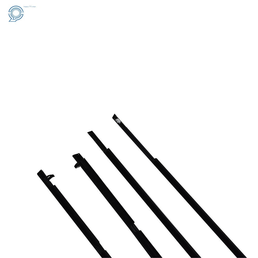 Set of 4 Chrome Outside Window Moulding Weatherstrip Trim for Accord (2003–2007)