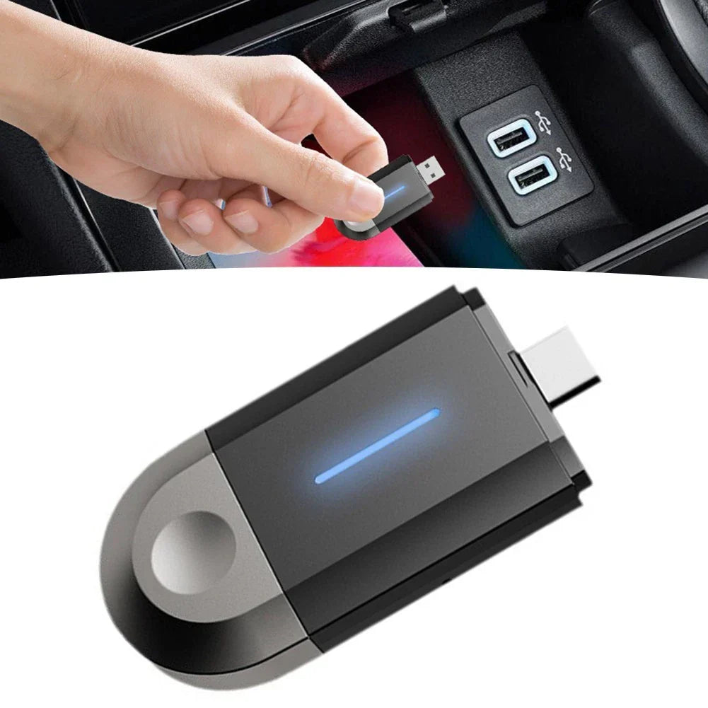 2 x Wired to Wireless CarPlay Android Auto Adapter Connectivity