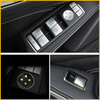 Window Switch Button Cover Trim for Mercedes-Benz GLA250 GLA200 CLA250 (2014–2019)