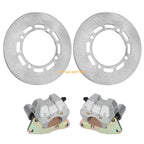 Front Brake Calipers & Disc Rotors for Yamaha Grizzly 660 4x4 (2002–2008)