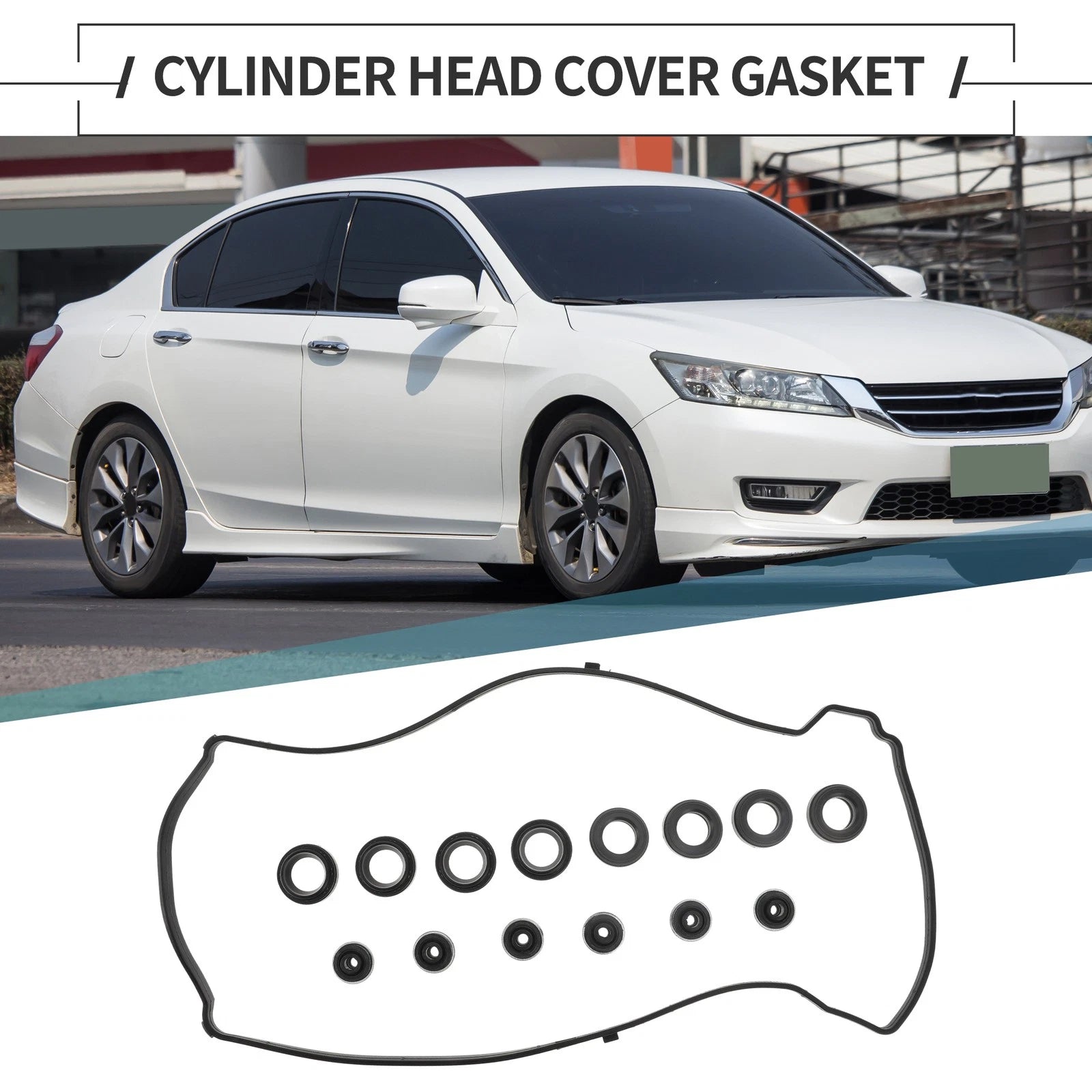 Valve Cover Gasket No.VS50614R/12341RTA000 for Honda CR-V Accord Civic (1996–2021)