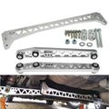 F7 Billet Rear Lower Control Arm + Subframe Brace for Honda Civic EK (1996–2000)