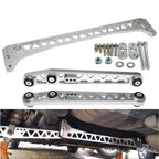 F7 Billet Rear Lower Control Arm + Subframe Brace for Honda Civic EK (1996–2000)