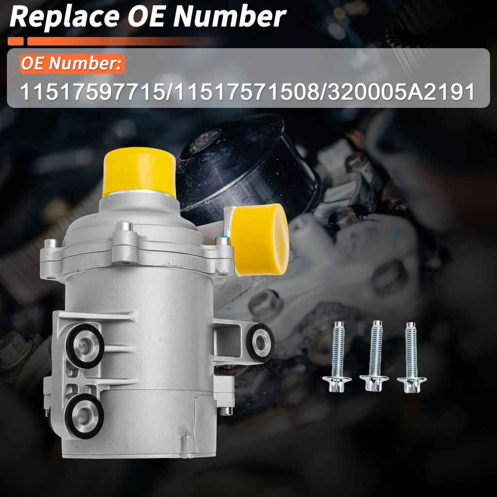 Electric Engine Water Pump for BMW X1 2.0L (2016–2022) No. 11517597715