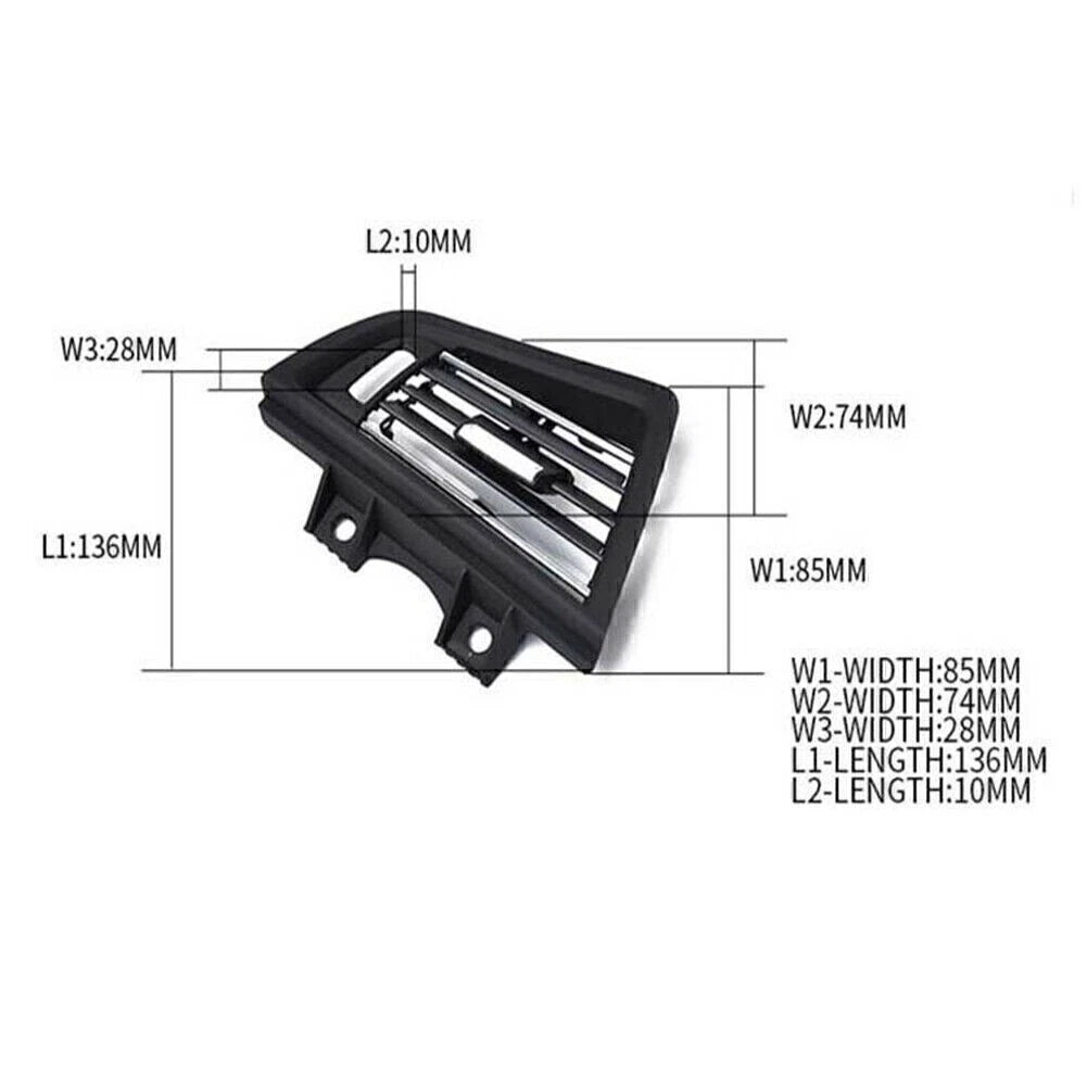 Air Conditioning Left Air Outlet Vent Panel for BMW 5 Series (F10, F11, F18)