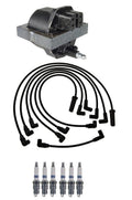 Ignition Wires & Spark Plugs Kit for Chevy C1500 C2500 (1996–1999)
