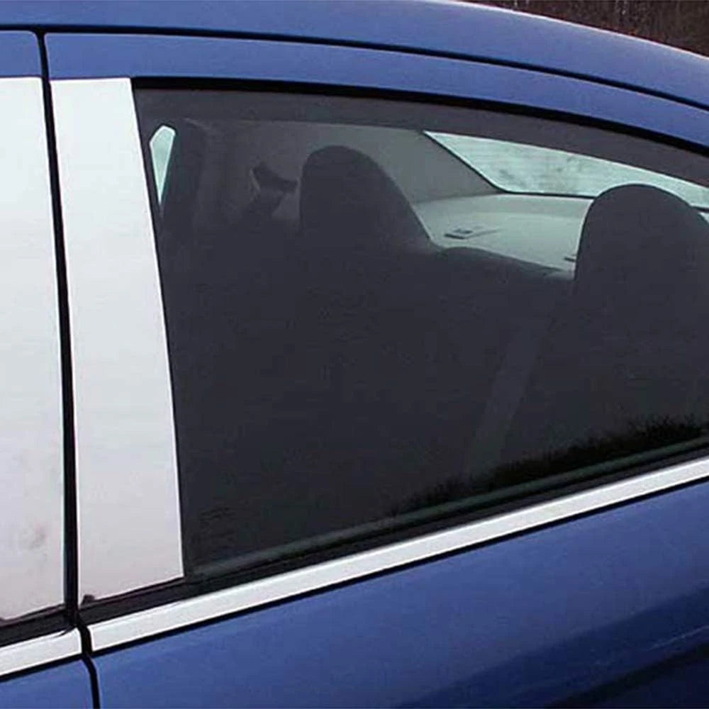Luxury FX Chrome Pillar Post Trim 6pc for Chrysler 200 (2011–2014)