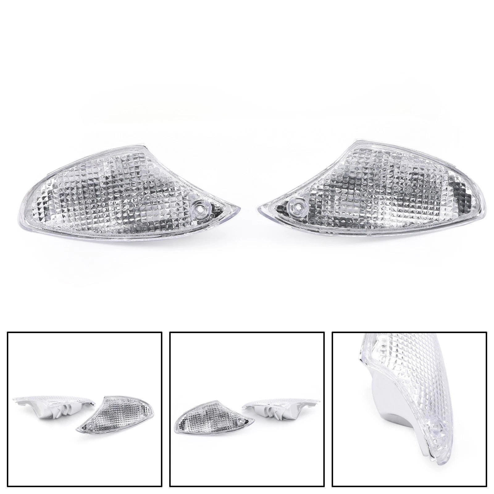 Front Turn Signal Lens for BMW K1200S, K1300S (2003–2016) Clear