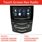 Touch Screen Navigation Radio System for Cadillac ATS CTS ELR SRX XTS (2013–2019)