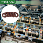 Set of 5 Oil Seal Rotary Shaft Seal FKM Rubber 22x35x7mm