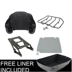 Trunk Mount Rack Speakers Plate Pad for Harley Road Glide (2014–2023)