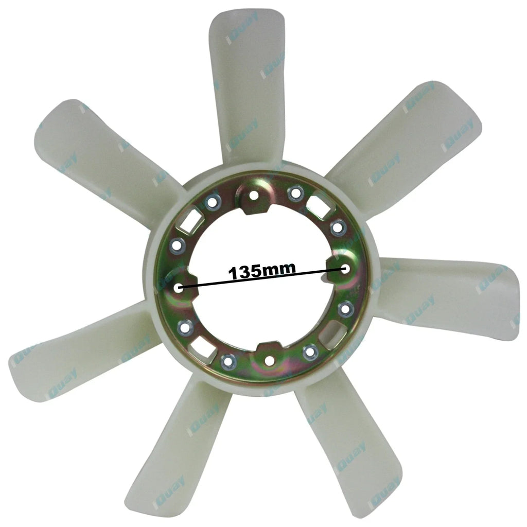 Cooling Engine Radiator Fan 7 Blade for Hilux Diesel LN85 LN86 2L 2.4L 3L 2.8L