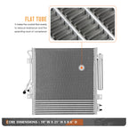 A/C Condenser for Jeep Liberty (2008–2012) OE Style Aluminum